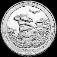 *25 Centov USA 2016, Shawnee National Forest - Kliknutím na obrázok zatvorte -